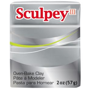 Sculpey III Polimer Kil Gümüş 57gr