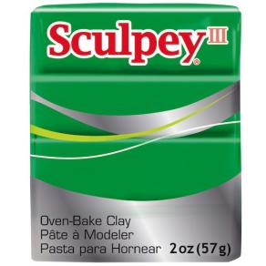 Sculpey III Polimer Kil Zümrüt Yeşil 57gr