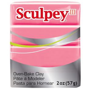 Sculpey III Polimer Kil Sıcak Pembe 57gr