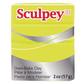 Sculpey III Polimer Kil Acid Yellow 57gr