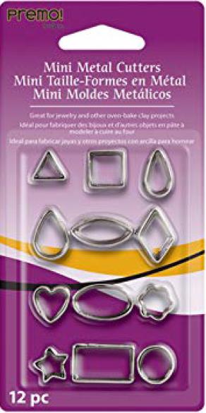 Sculpey Premo Metal Kesici 12 Parça Geometril