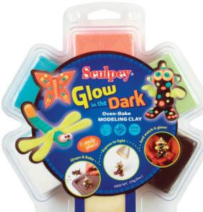 Sculpey Glow in Dark Set