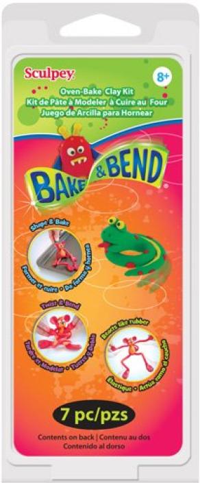 Sculpey Bake&Bend 7 Parça