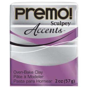 Sculpey Premo Polimer Kil 57gr Gümüş