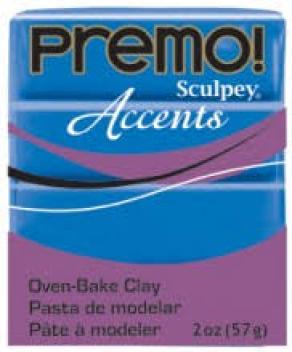 Sculpey Premo Polimer Kil 57gr Mavi İnci