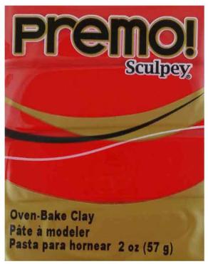 Sculpey Premo Polimer Kil 57gr Kadmium Kırmızı