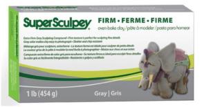 Sculpey Super Sculpey Firm Greyi 454gr