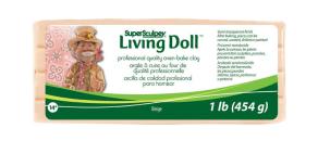 Sculpey Super Sculpey Living Doll-Beige 454gr